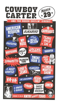 tracklist de cowboy carter