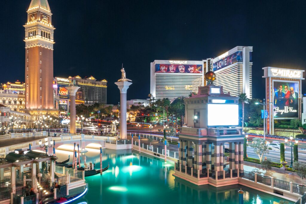 las vegas à noite